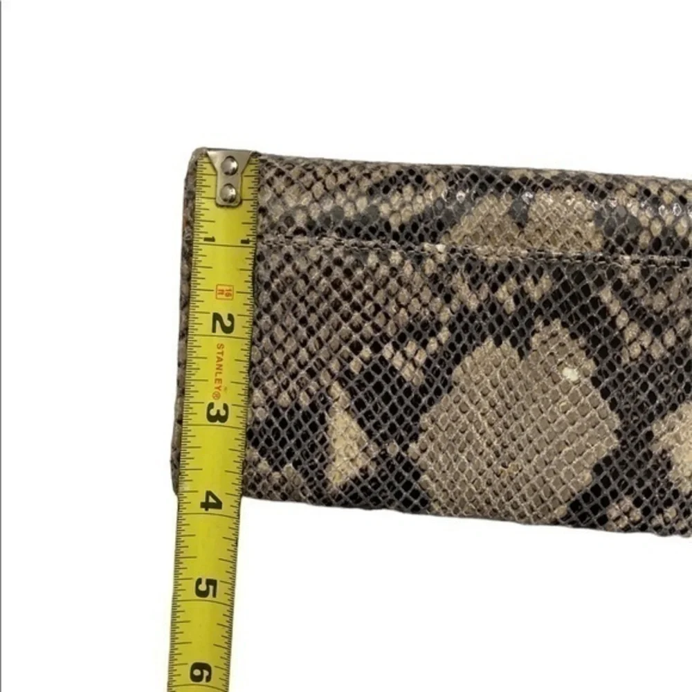 Michael kors snakeskin embossed wallet